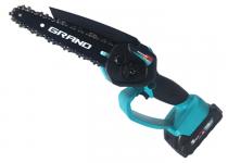 Акумуляторна ланцюгова пилка Grand АПЦ-20/6-2, (2 А/год) (шина 15 см)